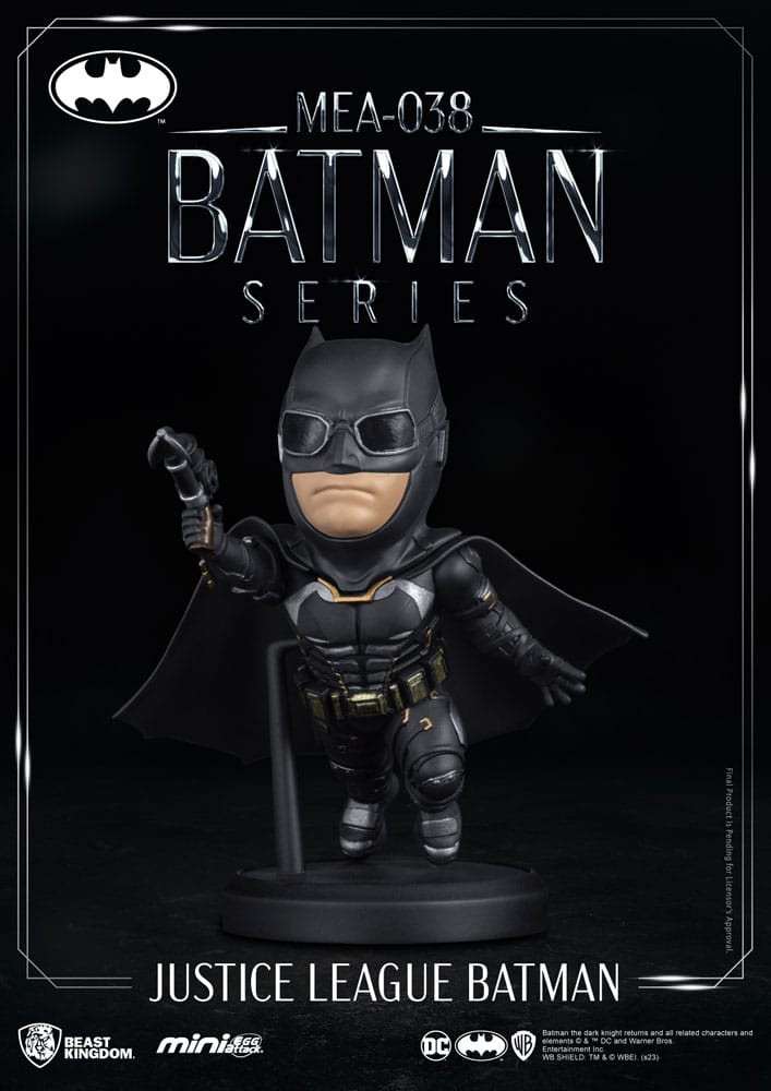 DC Comics Justice League Batman 8 cm Mini Egg Attack Figure