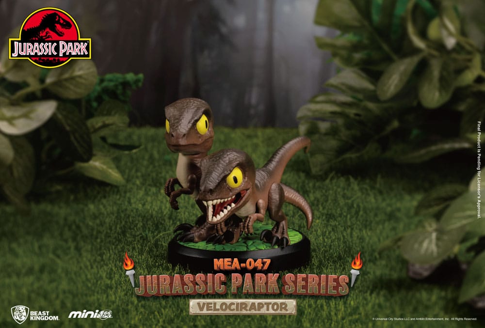 Jurassic Park Series Set 10 cm Mini Egg Attack Figures