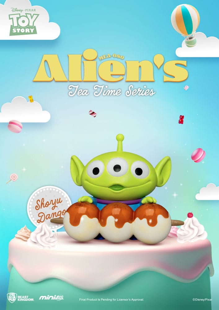 Toy Story Mini Egg Attack Alien's Tea Time Series Set 10 cm Figures