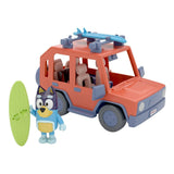 Bluey with Vehicle Bluey Family Cruiser Action Figure