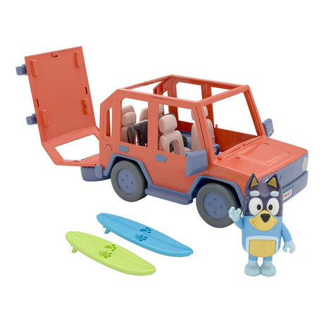 Bluey with Vehicle Bluey Family Cruiser Action Figure