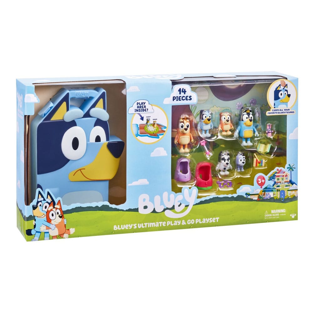 Bluey Play & Go Ultimate Playset