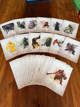 Dungeons & Dragons RPG Challenge Rating 0-6: Pack 2 Encounter Cards