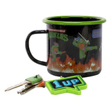 Teenage Mutant Ninja Turtles Enamel Mug and Keychain Set