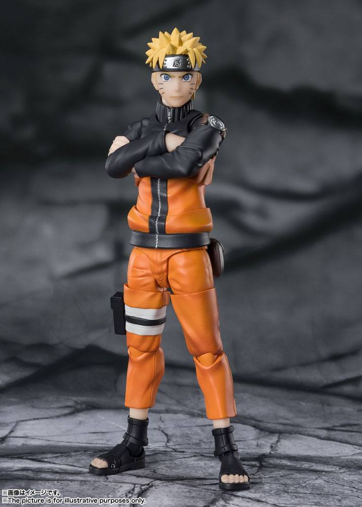 Naruto Shippuden S.H. Figuarts Naruto Uzumaki The Jinchuuriki Entrusted with Hope 14 cm Action Figure