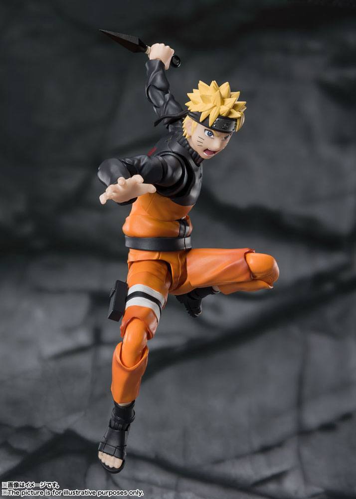 Naruto Shippuden S.H. Figuarts Naruto Uzumaki The Jinchuuriki Entrusted with Hope 14 cm Action Figure