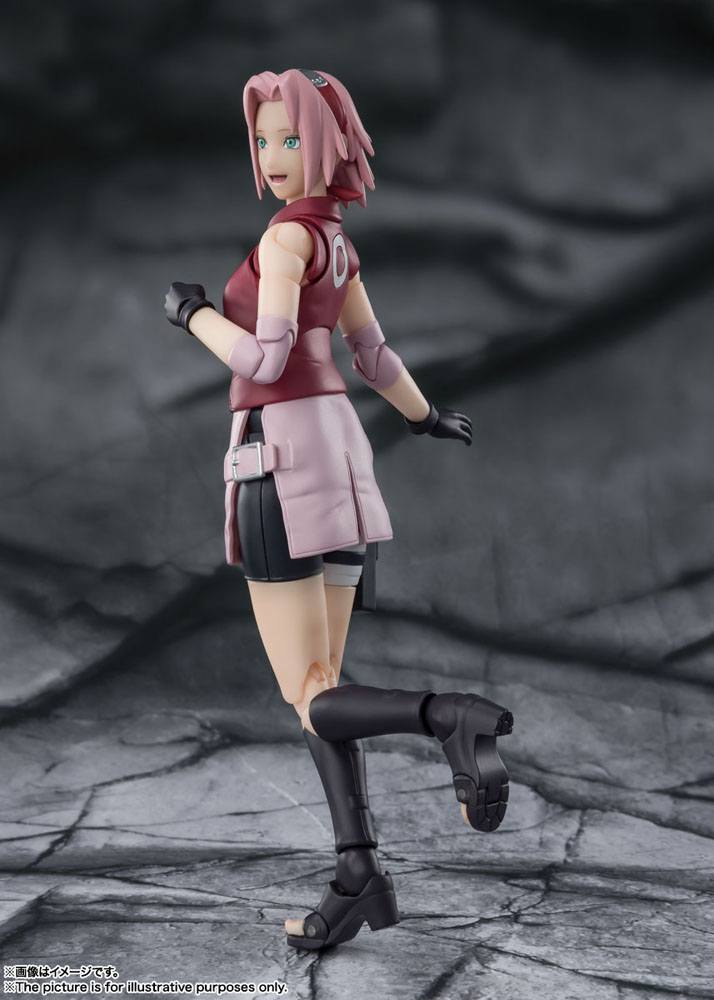 Naruto Shippuden S.H. Figuarts Sakura Haruno Inheritor of Tsunade's Indominable Will 14 cm  Action Figure