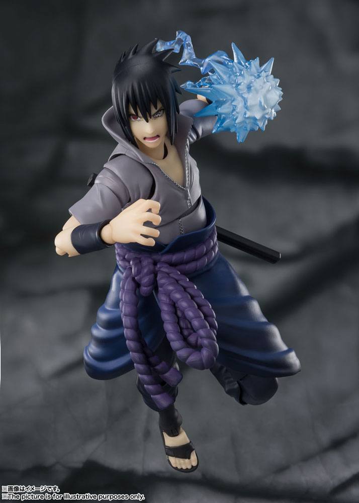 Naruto Shippuden S.H. Figuarts Sasuke Uchiha He Who Bears All Hatred 15 cm Action Figure