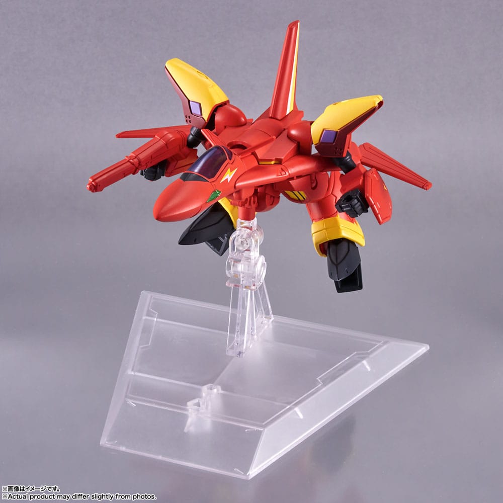 Macross 7 VF-19 Custom Fire Valkyrie with Basara Nekki 11 cm Tiny Session Vehicle mit Action Figure