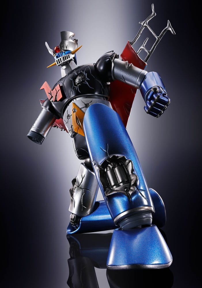 Great Mazinger Soul of Chogokin GX-105D Great Mazinger Z Kakumei Shinka Damage Ver. 17 cm Diecast Action Figure