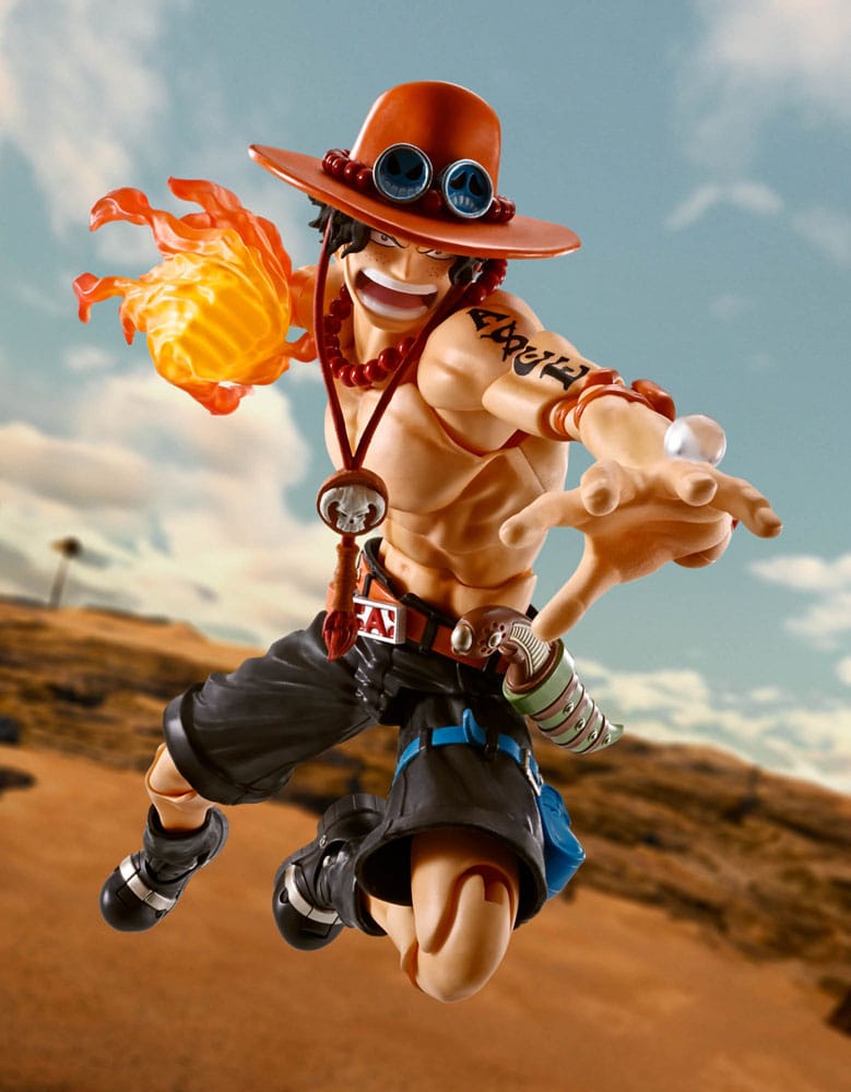 One Piece S.H. Figuarts Portgas D Ace Fire Fist 15 cm Action Figure