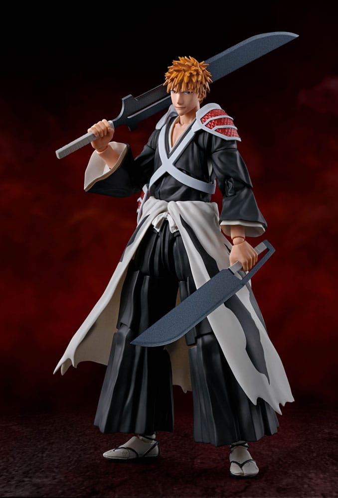 Bleach: Thousand-Year Blood War S.H. Figuarts Ichigo Kurosaki Dual Zangetsu 16 cm Action Figure