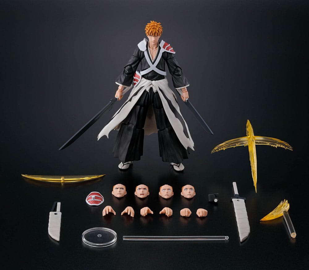 Bleach: Thousand-Year Blood War S.H. Figuarts Ichigo Kurosaki Dual Zangetsu 16 cm Action Figure