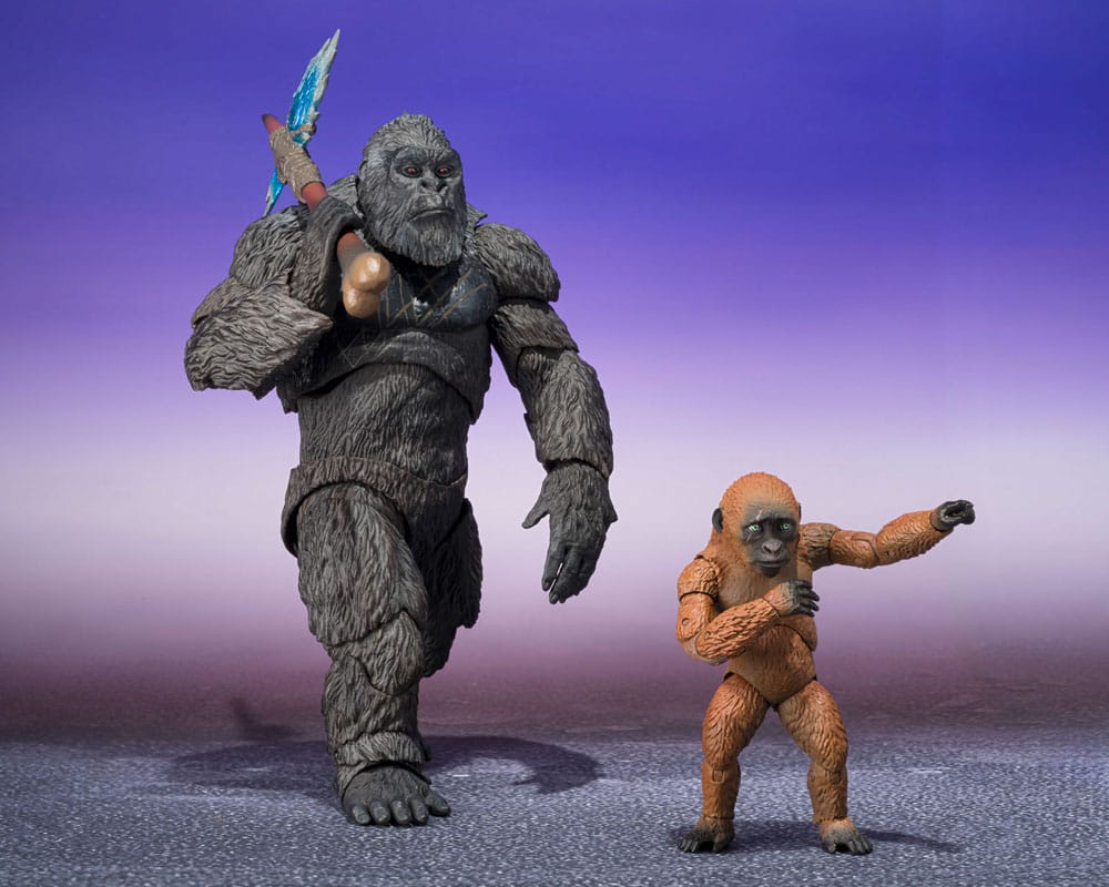 Godzilla x Kong: The New Empire S.H. Monster Arts 2-Pack Suko & Mothra Action Figures