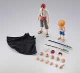 One Piece S.H.Figuarts Shanks & Monkey D. Luffy Childhood Version  Action Figure 2-Pack