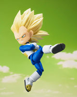 Dragon Ball S.H.Figuarts Super Saiyan 3 Vegeta (mini) Daima 8 cm Action Figure