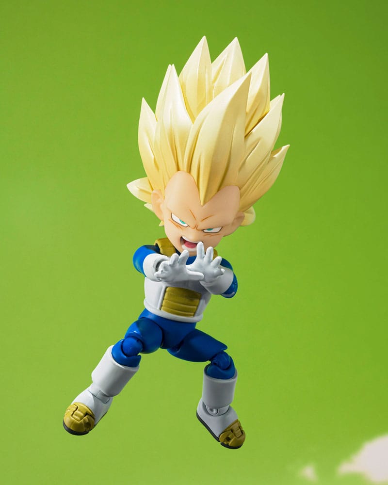 Dragon Ball S.H.Figuarts Super Saiyan 3 Vegeta (mini) Daima 8 cm Action Figure