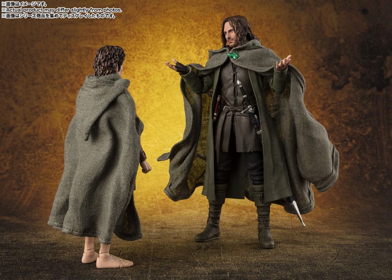 Lord of the Rings S.H. Figuarts Frodo Baggins & Gollum Action Figures