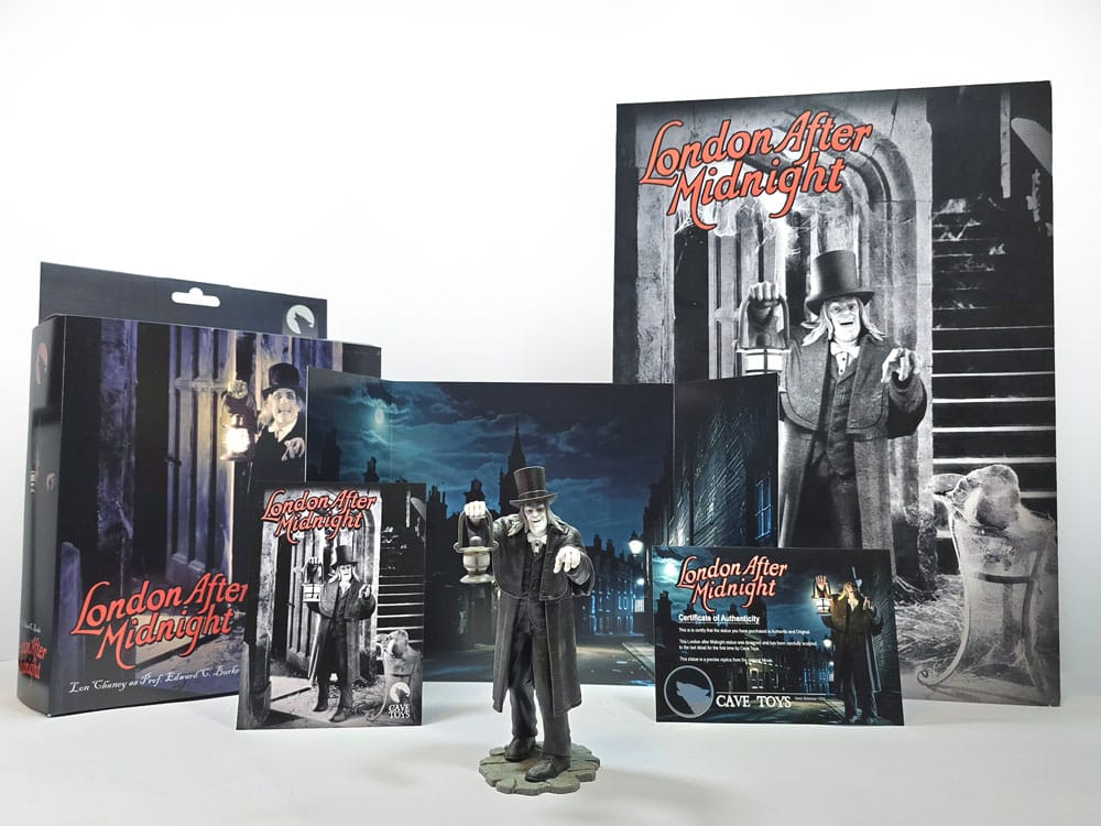 London After Midnight Lon Chaney Black and White Version 16 cm 1/10 Statue