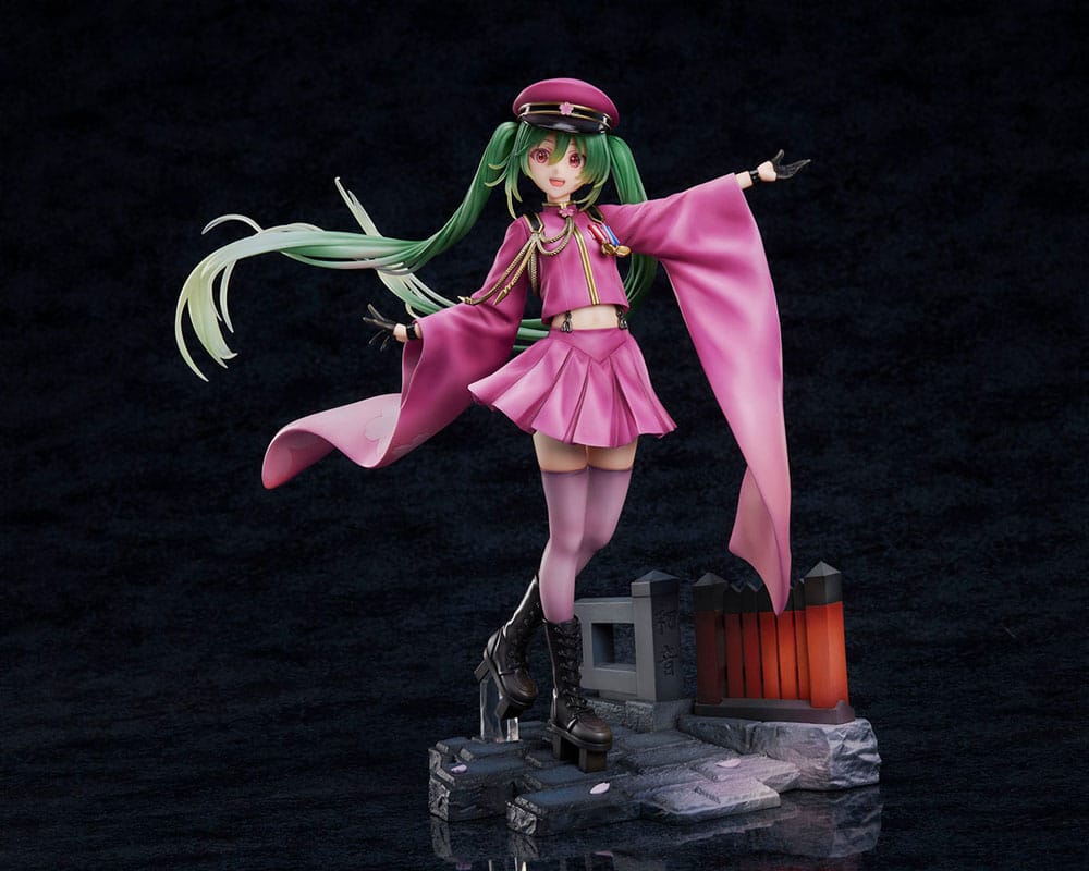 Hatsune Miku Senbonzakura 10th Anniversary Version 24cm 1/7 Scale PVC Statue