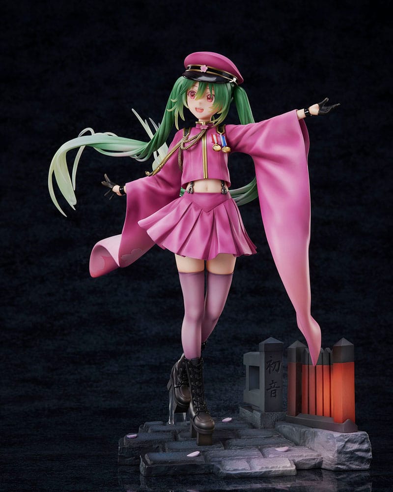 Hatsune Miku Senbonzakura 10th Anniversary Version 24cm 1/7 Scale PVC Statue