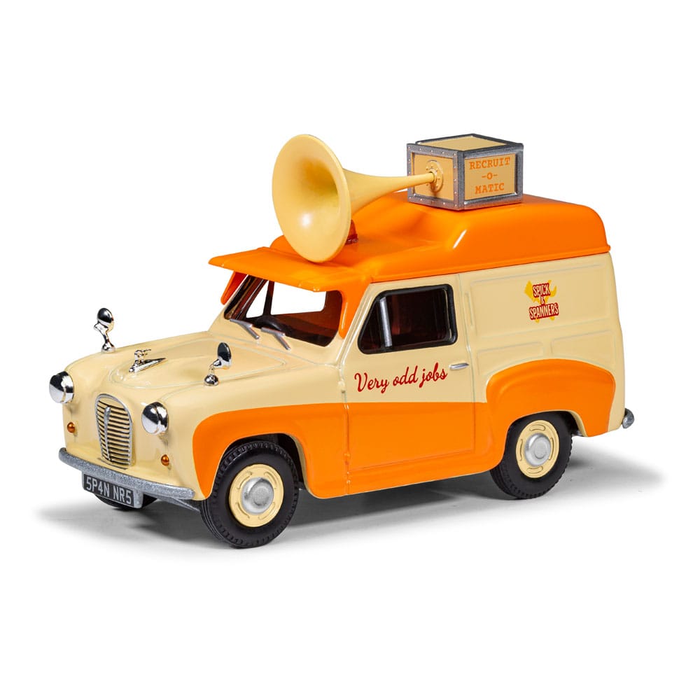 Wallace & Gromit Austin A35 Van Collection - Cheese Please!, Top Bun, Spick & Spanmobile 1/43 Diecast Models