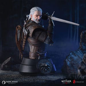 Witcher 3 Wild Hunt Geralt 15 cm Bust