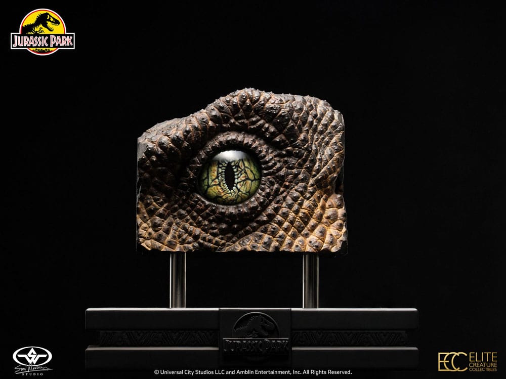 Jurassic Park Velociraptor Eye 23 cm 1/1 Replica Bust