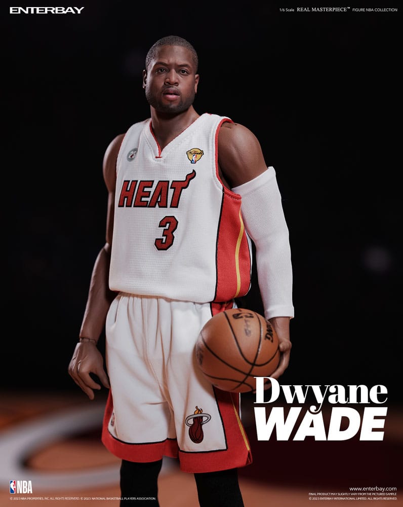 NBA CollectionDwyane Wade 30 cm 1/6 Scale Real Masterpiece Action Figure