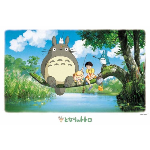 My Neighbor Totoro Will Totoro Catch a Fish (1000 pieces) Jigsaw Puzzle