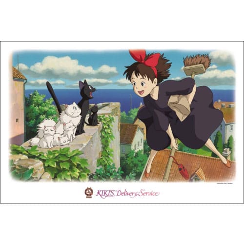 Kiki's Delivery Service Kiki and the Cats (1000 pieces) Jigsaw Puzzle