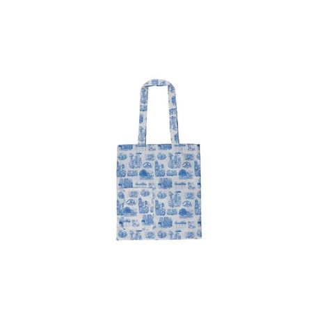 Whisper of the Heart Blue Nostalgia Tote Bag