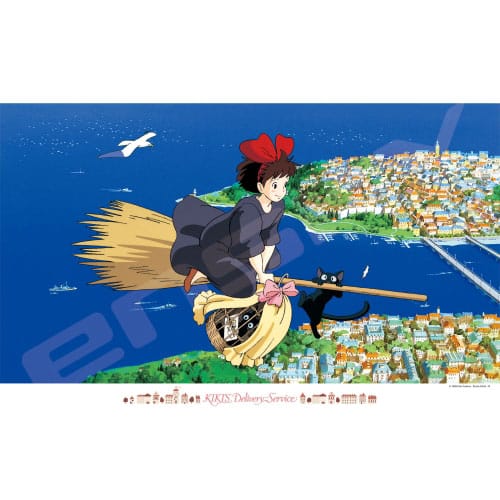 Kiki's Delivery Service Kiki in the Sky (1000 pieces) Jigsaw Puzzle