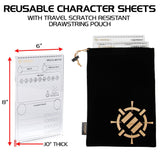 Enhance RPG Series Acrylic Character Sheet Set