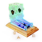 Enhance Tabletop Series Clear LED Dice Tower with Dice Set