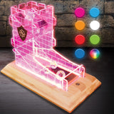 Enhance Tabletop Series Clear LED Dice Tower with Dice Set