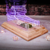 Enhance Tabletop Series Clear LED Dice Tower with Dice Set