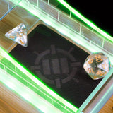 Enhance Tabletop Series Clear LED Dice Tower with Dice Set