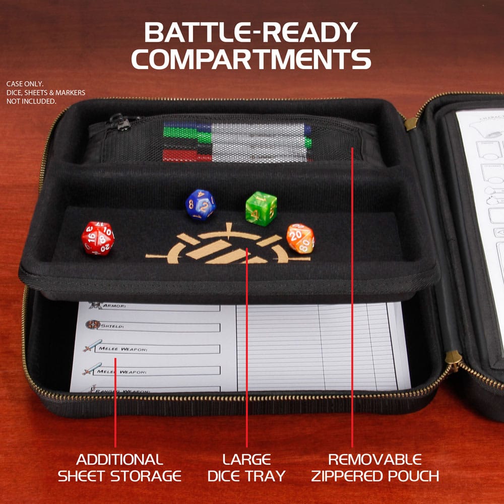 Enhance RPG Series Black Organizer Case