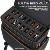 Enhance Tabletop Series Black Adventurer's Travel Bag