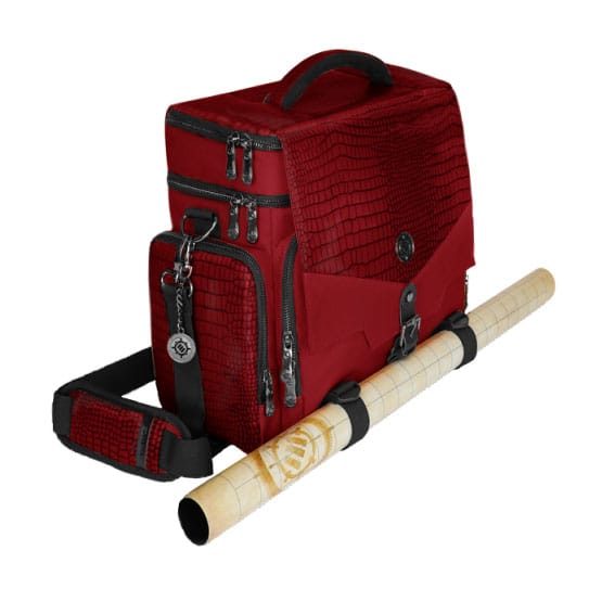 Enhance Tabletop Series Collectors Edition Red Adventurer's Travel Bag