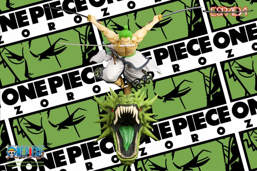 One Piece Roronoa Zoro 36cm 1/8 Scale PVC Statue