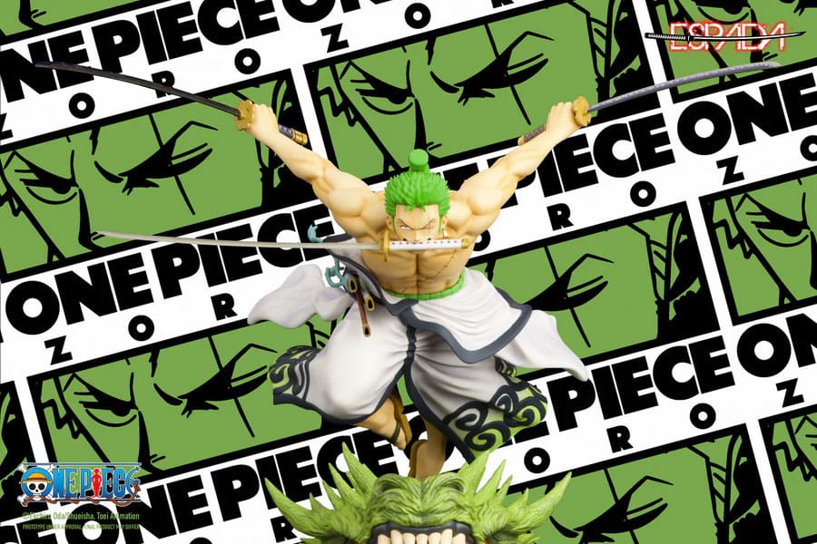 One Piece Roronoa Zoro 36cm 1/8 Scale PVC Statue