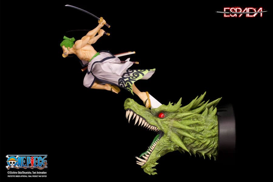 One Piece Roronoa Zoro 36cm 1/8 Scale PVC Statue