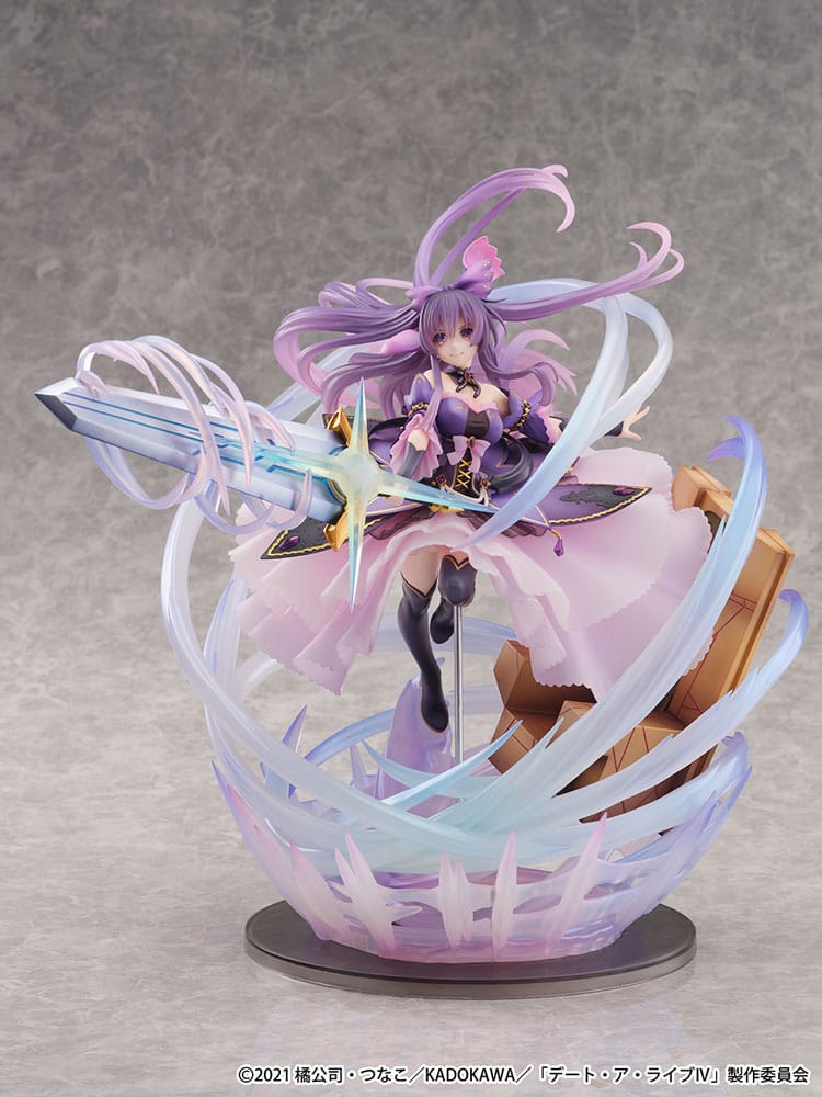 Date A Live IV Shibuya Scramble Tohka Yatogami Princess Amethyst Dress Ver. 32 cm 1/6 PVC Statue