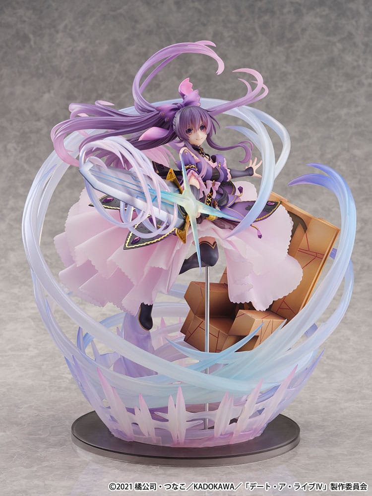 Date A Live IV Shibuya Scramble Tohka Yatogami Princess Amethyst Dress Ver. 32 cm 1/6 PVC Statue