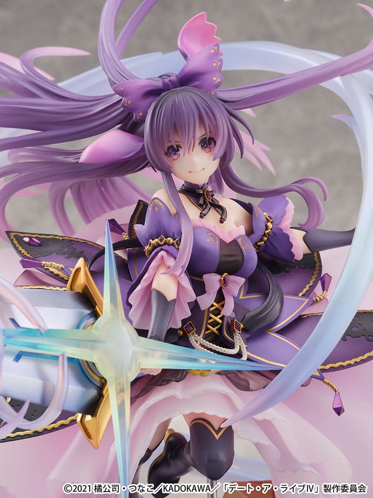 Date A Live IV Shibuya Scramble Tohka Yatogami Princess Amethyst Dress Ver. 32 cm 1/6 PVC Statue