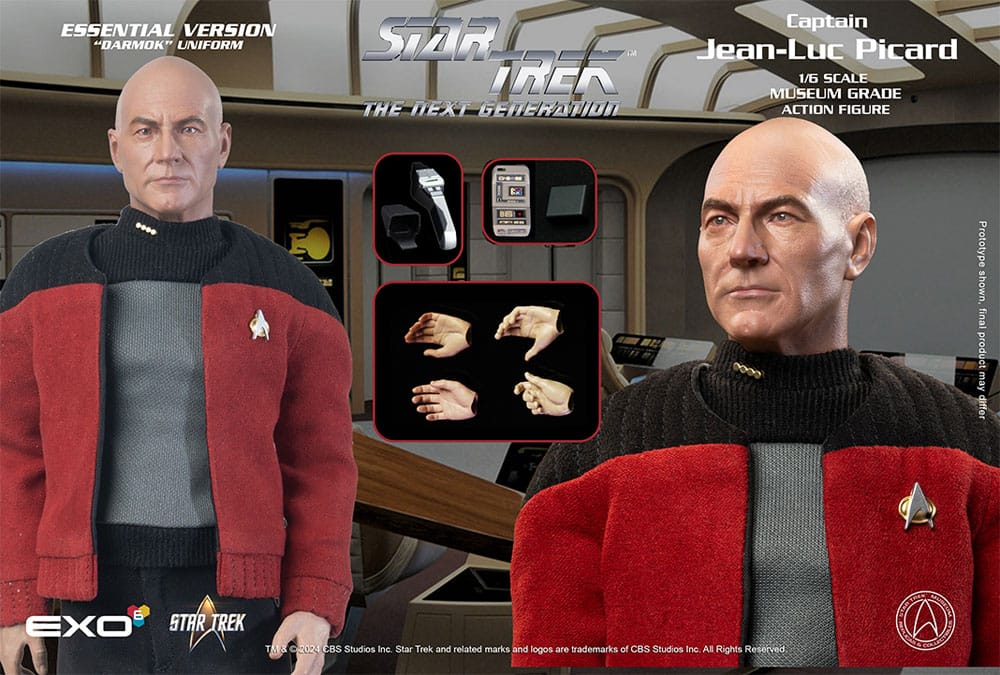 Star Trek: The Next Generation Captain Jean-Luc Picard (Essential Darmok Uniform) 30 cm 1/6 Action Figure