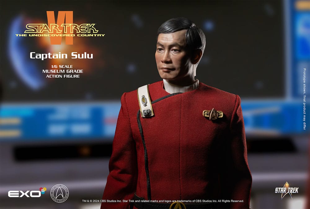 Star Trek VI The Undiscovered Country Captain Hikaru Sulu 28 cm 1/6 Action Figure