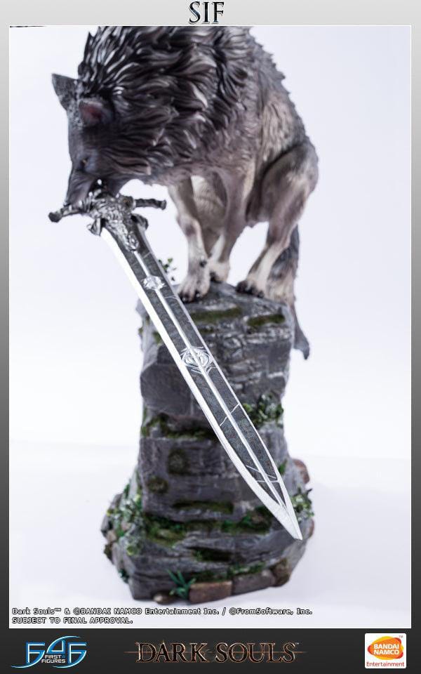 Dark Souls The Great Grey Wolf Sif 64 cm Statue